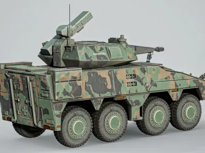  Skyranger 30 Air Defence Tower System NATO Camo PBR 