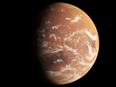 Mars Planet 3D model