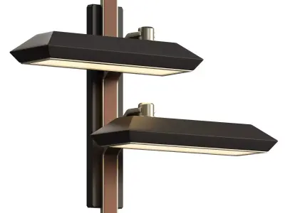 Rinato Wall Light Double 3D model