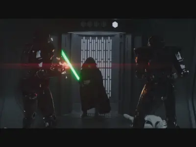 MANDALORIAN MOFF GIDEONS CRUISER DIORAMA for 12 6 AND 3 75inch 3D print model