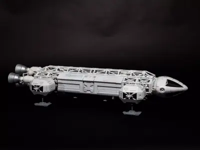Space 1999 Eagle Transporter 3D print model