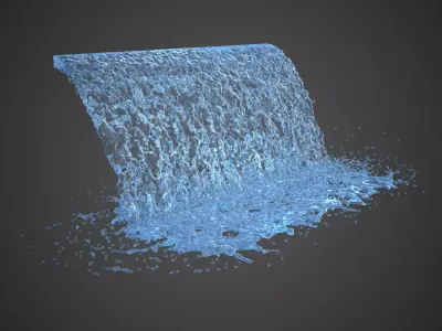 Fountain potok 5 3D model