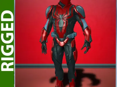 Spiderman Mark 3 3D model