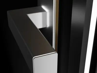 Modern doors Free 3D model