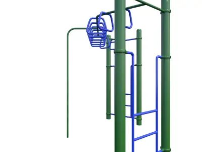 Monkey Bars-006 3D model