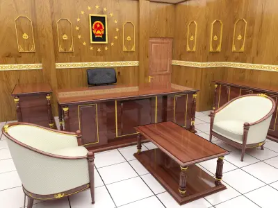 President Room  3D model