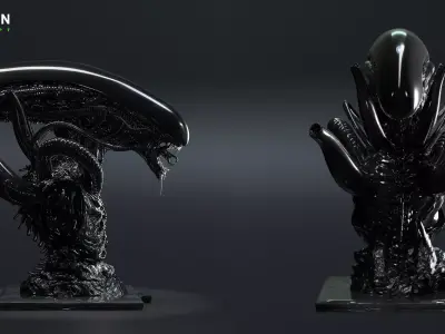 ALIEN XENOMORPH FIGURE EDITION 3D model