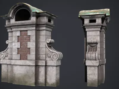 Chimney Palace Collection 3D model