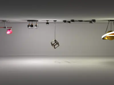 pendant lamps 3D model