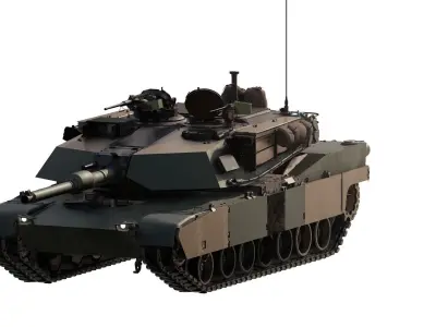 M1A1 ABRAMS MAIN BATTLE TANK 3D model