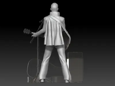 street musician MAN 1 3D print model