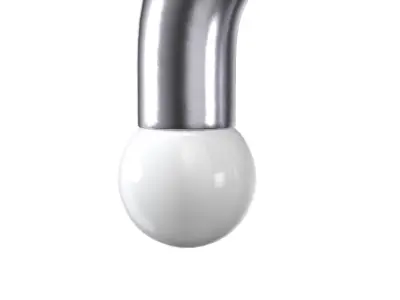 Potence Simple Poli PBR 3D model