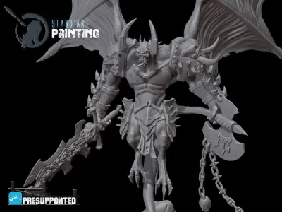 The Blood God Champion 3D model