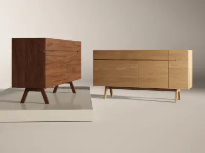 Side Atelier Sideboard 3D model