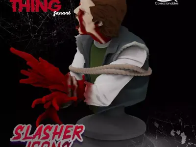 Horror Collection - The Thing Palmer fanart 3D print model