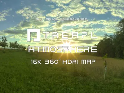 A07- HDRI SKIES TREAPL ATMOSPHERE - 360 SKIES Texture