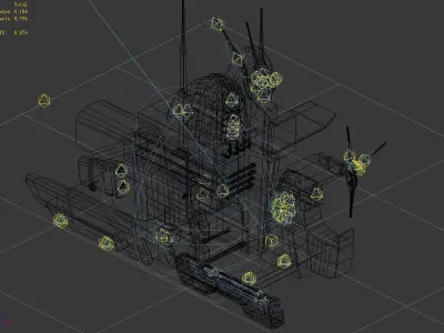 Different dimension - building - entrance 01 3D model