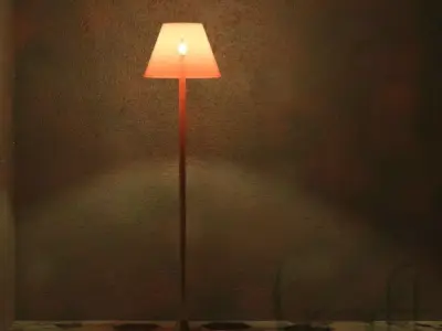 Floor Lamp  3D model buy
