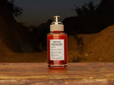 Lumen Shift - Desert Canyon Render Environment 3D model