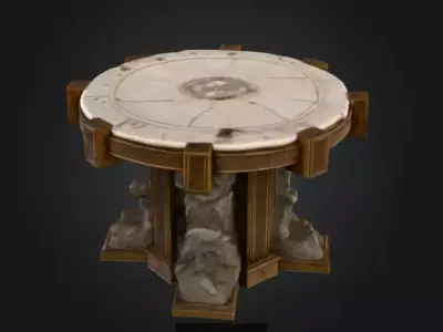 Pirate Relics and Fantasy Props Collection 3D Model Pack