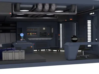 Set 2d - Officers quarters 1-6 Scale Hottoys  3D print model