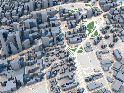 New York City USA 3D model