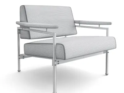 Beto Lounge Armhair 3D model