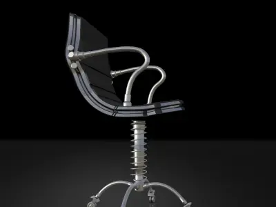 Sci Fi Chair 3D model