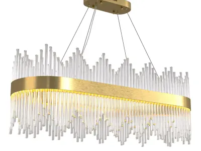 Gold Glass Stick 3D model purchase
