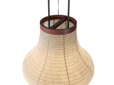 Vitra Akari 14 A 3D model