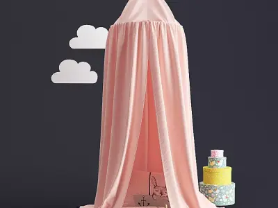 Children Canopy set 3D model