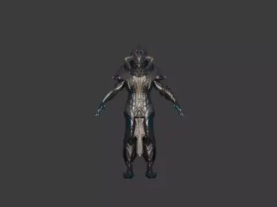Predator Sci-Fi Hunter 3D Model  3D model