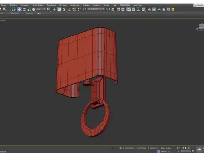  Regina Andrew Engagement Wall Sconce Low-poly 3D model