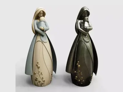 Mom Figurine 3D model