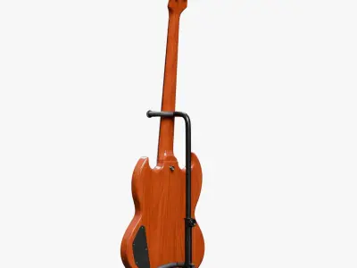  Gibson SG Wood Bass Guitar PBR 