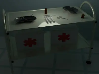 Hospital 3D model buy