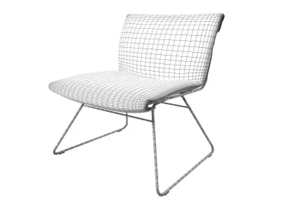 DS 515 Lounge without Armrests 3D model