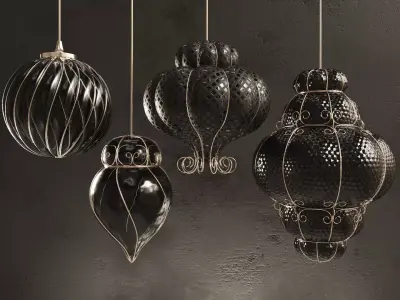 Tor Lamp Collection 3D model