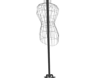 Mannequin - Dress Display 3D model