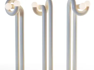 Axel Chay LAMPADAIRE set 3D model