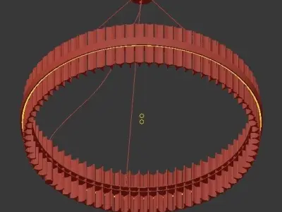 Saturno Not Baroncelli Suspension 3D model