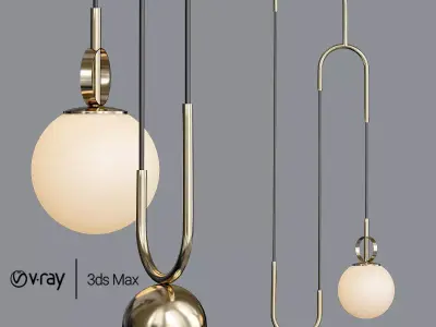 pulley pendant 3D model