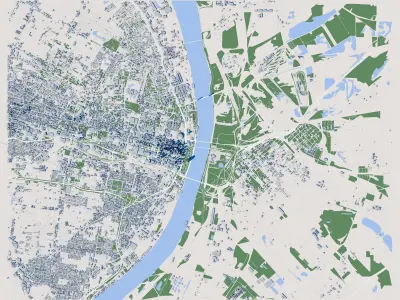 Saint Louis City USA 3D model