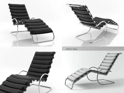 MR Chaiselongue 3D model