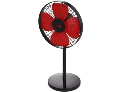 Floor Fan Low-poly 3D model