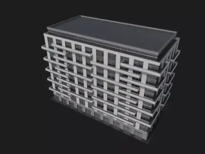Skyline Plaza 3D model