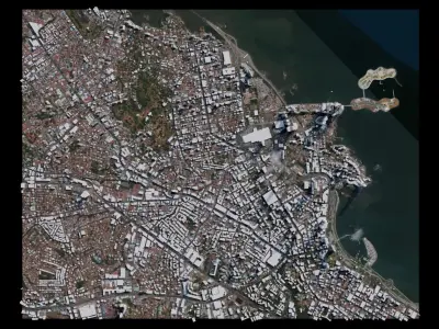 Panama City - Panama 3D model