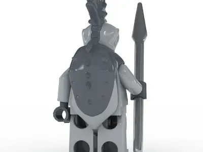 LEGO Minfigure Thi Sen 3D model
