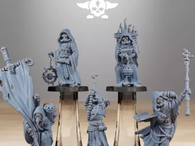 Scavenger Cultists 3D print model