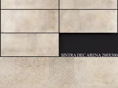 Keros Sintra Decorado Arena 200x500 3D model